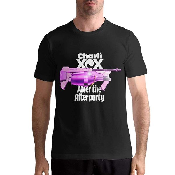 

reginald c kidder charli xcx t shirt mens short sleeve shirt summer comfortable workwear tee shirt