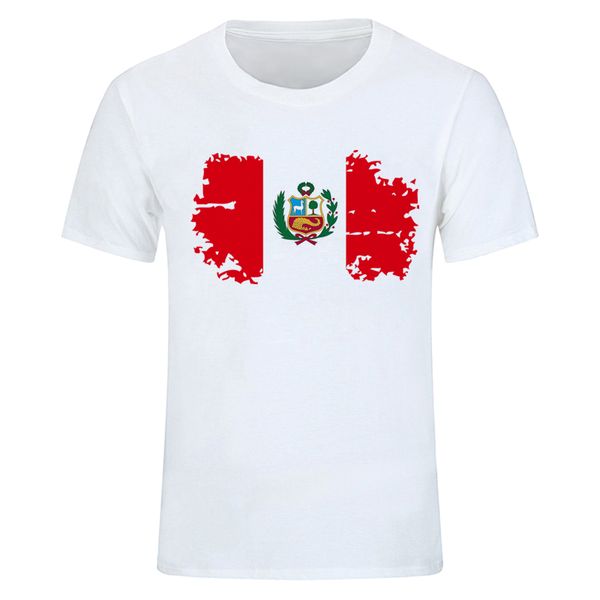

peru national flag t shirt patriotic fans cheer peru t shirts for men short sleeve casual round neck tee shirts