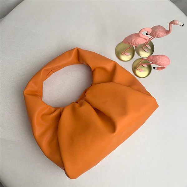 

2020the pouch womens bags new fashion tote bags genuine leather handbags purse the pouch women clutch cloud bag handbags jwjk#