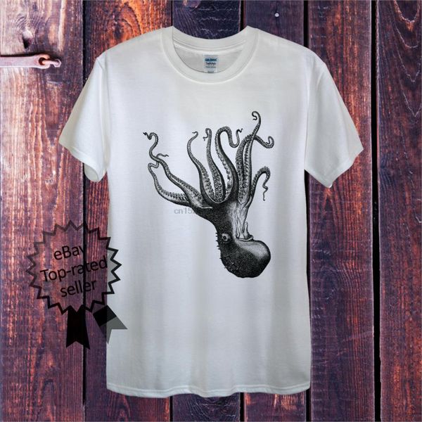 

octopus t-shirt мода стиль 2020 лето мужчины женщин монтажн губка боб море океан (1
