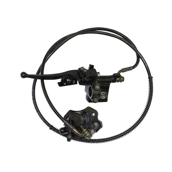 

rear brake master cylinder & caliper assembly fits 50cc 90cc 110cc 125cc atv quad