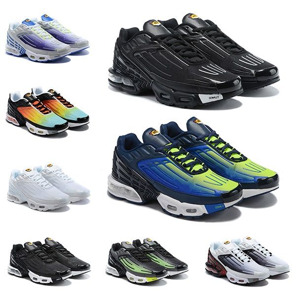 

tn plus se 3 running shoes des chaussures triple white black og usa neon mens womens trainers sneakers sports online sale