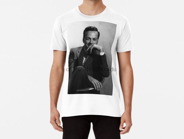 

мужчина funy футболка ричард фейнман теоретического физик tshirs женщина t shirt