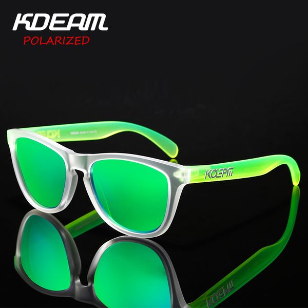 

sunglasses kdeam ultralight tr90 frame polarized men driving & travel anti-uv sun glasses high grade male shades uv goggles xh91, White;black