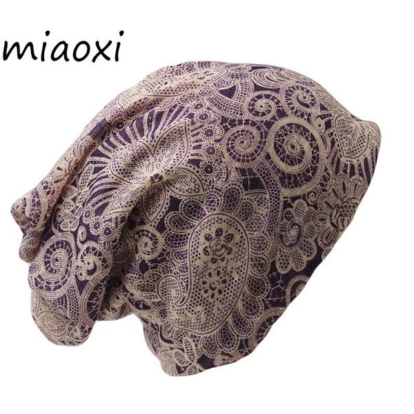 

beanie/skull caps miaoxi casual women hat polyester floral autumn cap scarf ladies fashion beanies design skullies for women's hats, Blue;gray