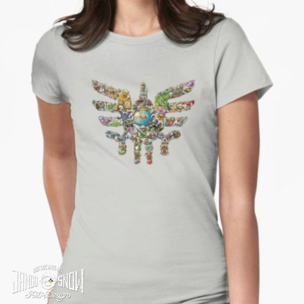 

dragon quest t monster ziehen in der nahe mens womens t shirt