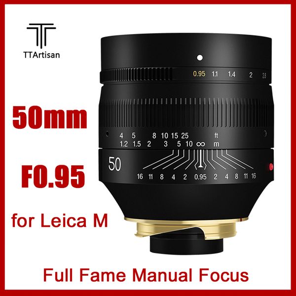 

ttartisan 50mm f0.95 full fame lens for leica m-mount cameras like leica m-m m240 m3 m6 m7 m8 m9 m9p m10
