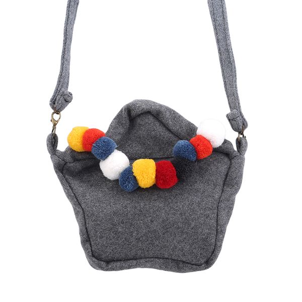 

girl coin purses fashion high-grade gray cloth small bag creative fashionable delicate shoulder bags for girls gift zipper solid, White