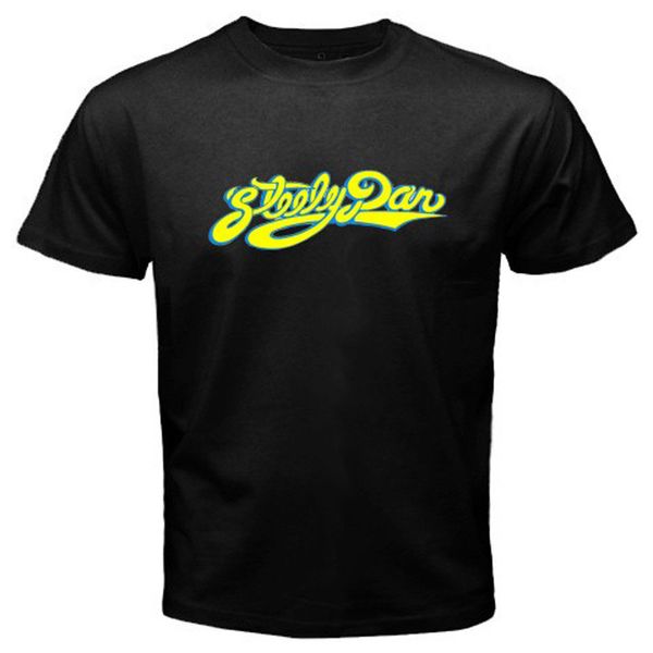 

new steely dan logo rock classic music legend black t shirt men women size s to 3xl tee shirt christmas gifts