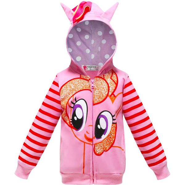 

poly kids girls rainbow jacket for christmas party 2 6 10years cute children coat baby boys hooded jacket clothes, Blue;gray