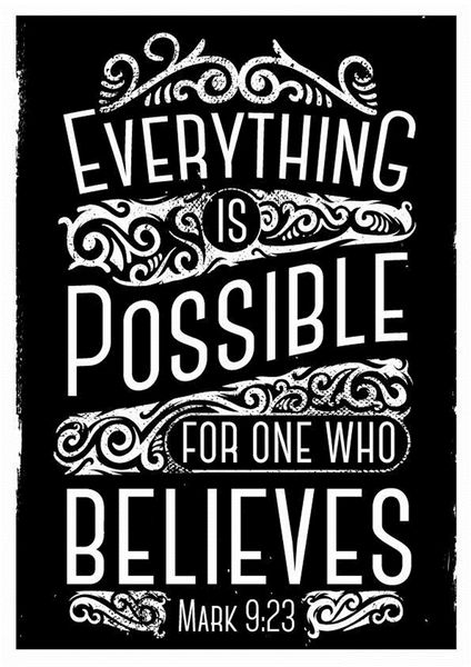 

everything is possible mens t shirt black tee casual print fashion tee shirt