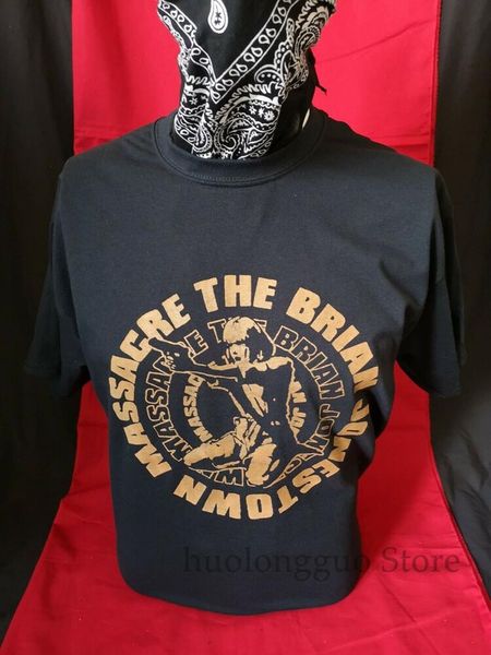 

brian jonestown massacre t-shirt mens black rock music all sizes 100% cotton men t shirt women tee