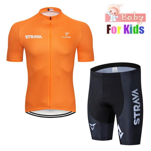 

2020 strava cycling jersey children style short sleeves cycling clothing sportswear outdoor mtb ropa ciclismo bike, Black;blue