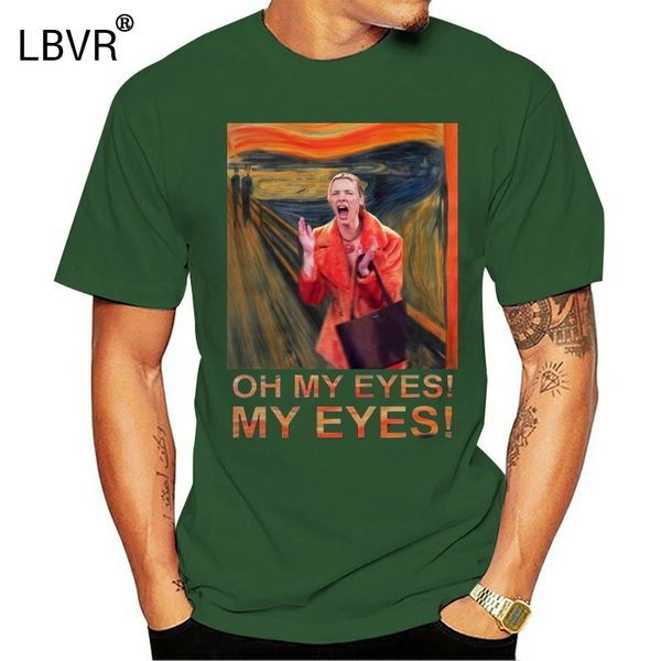 

phoebe buffay oh my eyes my eyes t shirt black cotton ladies s-3xl us supplier