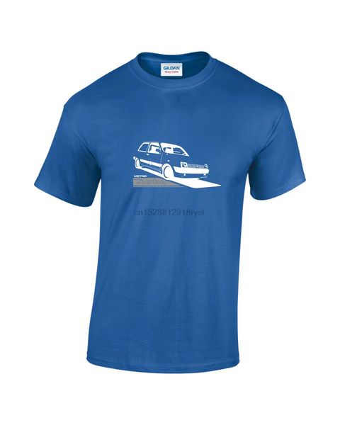 

mg metro turbo retro car mens printed t-shirt