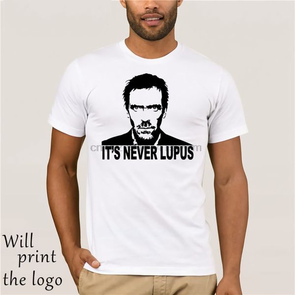 

its never lupus dr house m.d mens grey t shirt gregory t-shirt