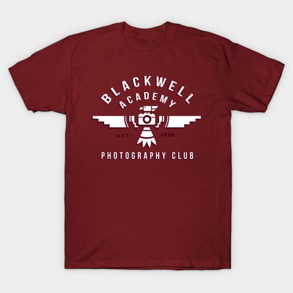 

printed men t shirt blackwell academy pgraphy club life is strange women t-shirt