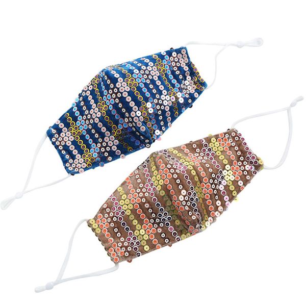 

bling bling блестка маски для лица моды дышащих защитных масок пыла моющегося многоразового рот маска dhl бесплатной доставки