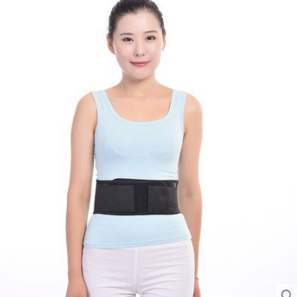 

protection belt relieve lumbar muscle fatigue reduce lumbar pain with waist ceinture tourmaline massager xr-hot, Black;gray