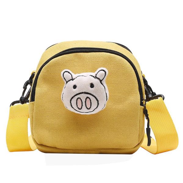 

new elegant shoulder bag women wild simple messenger bag for girls pure color casual tote outdoor canvas handbag zipper k813