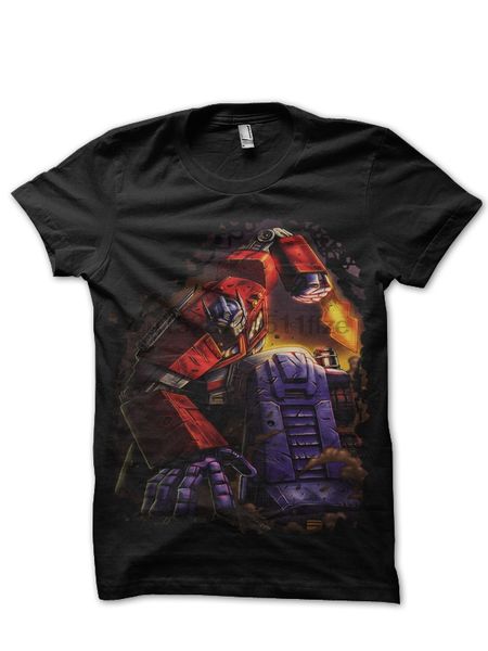 

optimus prime black tee