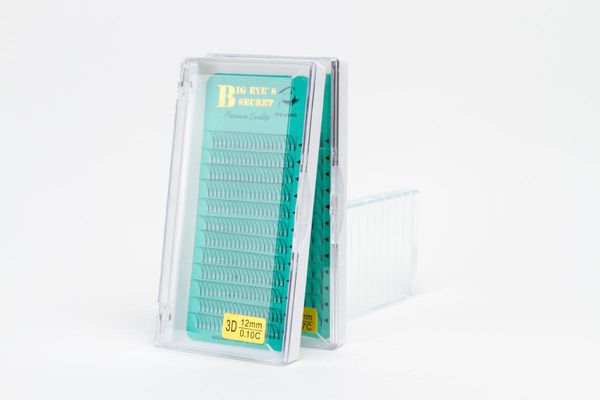 

false eyelashes big eye's secret individual lashes premade fans long stem volume factory hand made