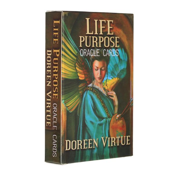 

2020 new 44 pcs oracle tarot life purpose oracle card board deck games palying cards for party game