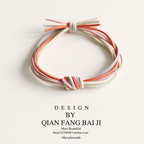 

10 handknotted hair rope fairies per pack of korea forest foundation super fairy rope network celebrities ins simple belts
