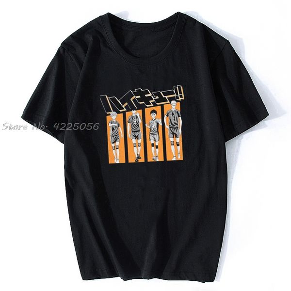 

haikyuu anime vintage t shirt men make your own short sleeves o-neck t-shirt print fashion men cotton tshirt tees streetwear