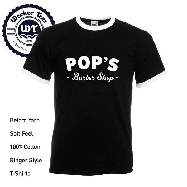 

pops barber shop t shirt luke cage tribute new