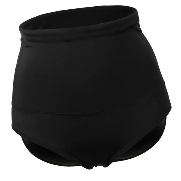 

womens shapewear high waist brief firm control, Black;pink