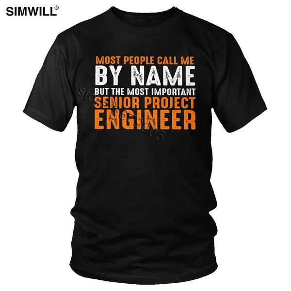 

vintage senior project engineer tee men's cotton engineering t shirt short sleeved mechanical tshirts trend summer t-shirt gift