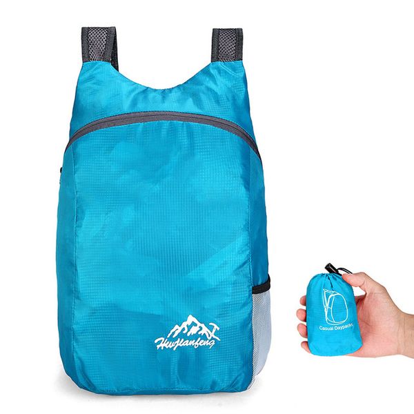 

outdoor bags 20l lightweight hiking backpack waterproof foldable travel bag couple portable camping daypack