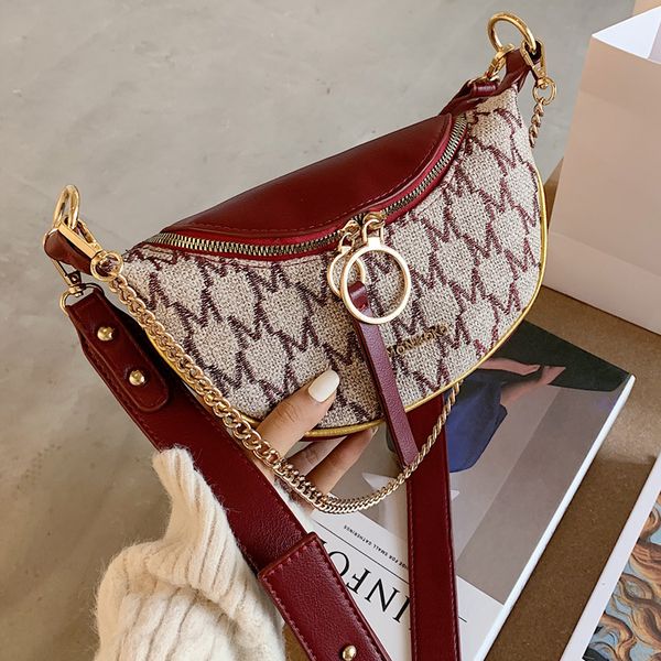 

women's 2020 new trendy autumn fashion small messenger bag brand waist bag