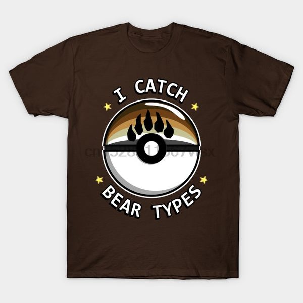 

men tshirt i catch bear types bear pride t shirt printed t-shirt tees top