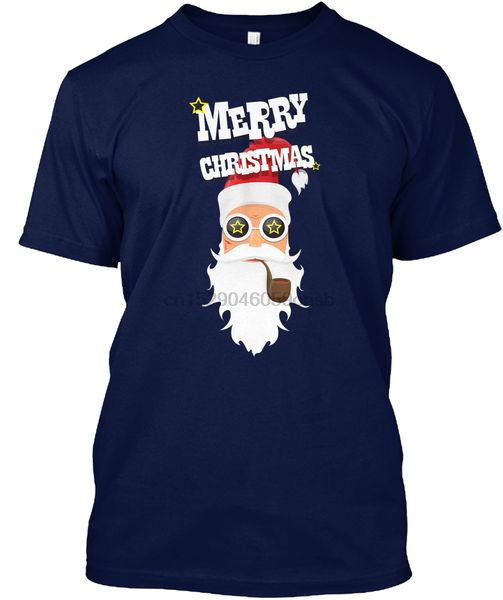 

men t shirt crazy santa love his pipe women tshirt