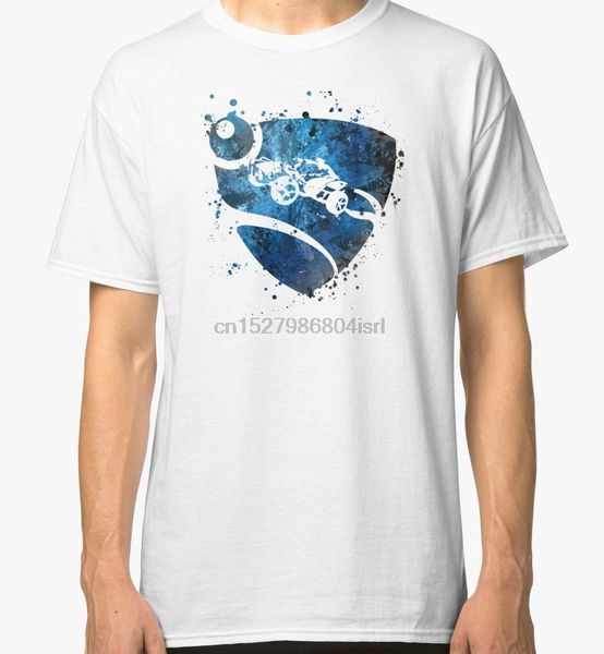 

rare rocket league splatter mens white new t-shirts s-5xl