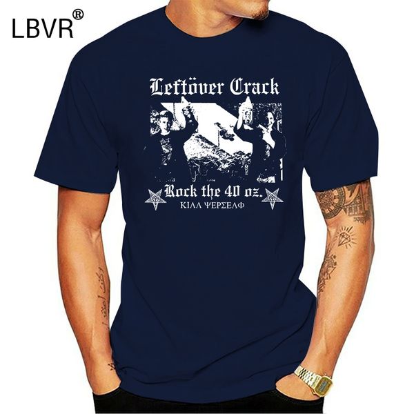

new popular leftover crack rock men black t-shirt s-3xl