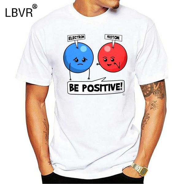

tee mens be positive science t shirt