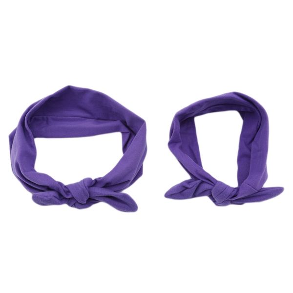 

cross bow headband summer new fashion hair accessories retro suede solid color ears, Golden;silver