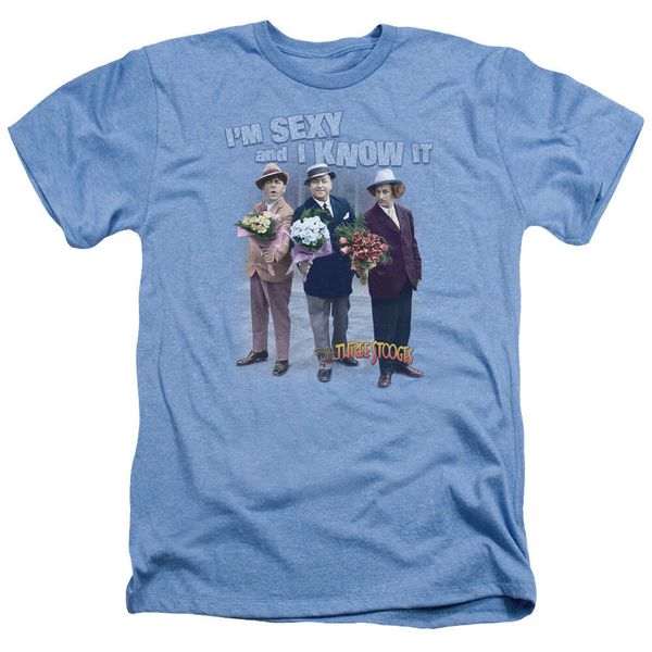 

три stooges sexy лицензионный взрослых heather t-shirt всего размеров хлопок подарок дня рождения топы футболочка