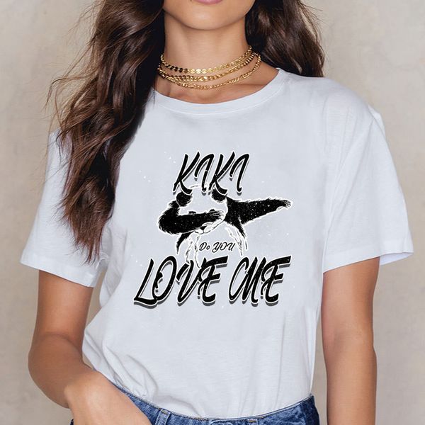 

t shirt women keke fashion white print female shirt