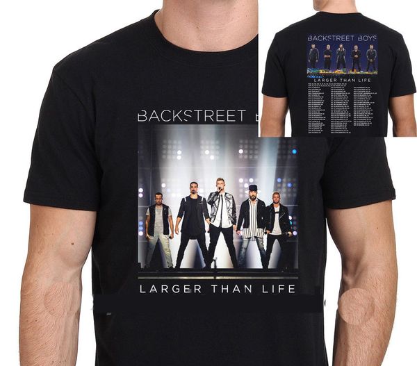 

backstreet boys больше жизни tour 2019 с датами мужская футболка sz: s-3xl распечатать t shirt mens с коротким рукавом hot top tee