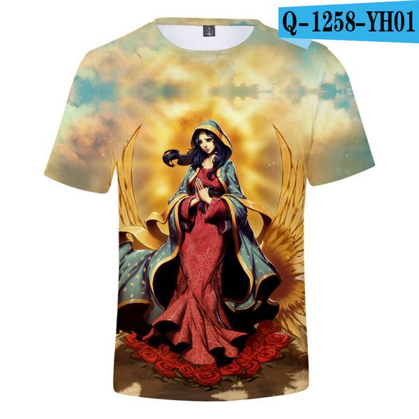 

our lady of guadalupe virgin mary mexico mexican 3d print shirts horror kawaii kawaii men clothing