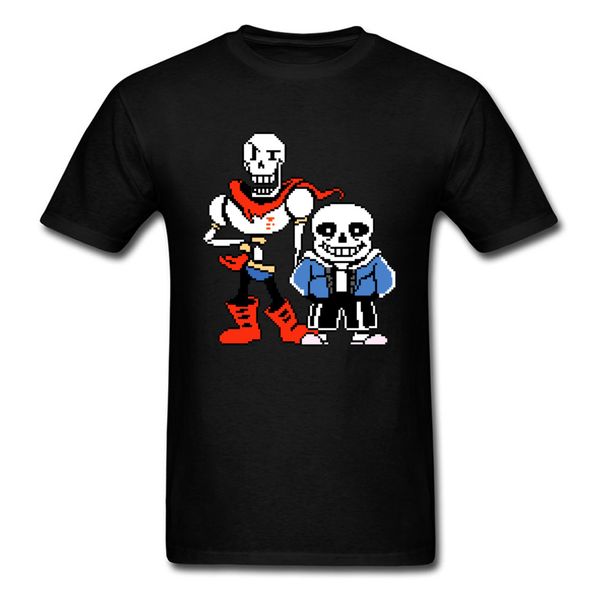 

undertale sans n papyrus t-shirts funny print tshirts rpg game video tee shirts mens summer popular t shirt men funny