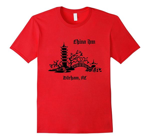 

2019 fashion men t shirt retro china inn good chinese food in durham t shirt