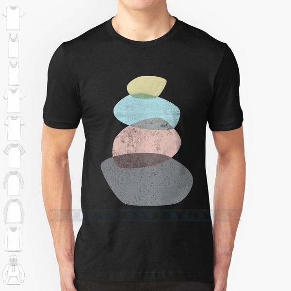 

balancing stones custom design print for men women cotton new cool tee t shirt big size 6xl mid century modern