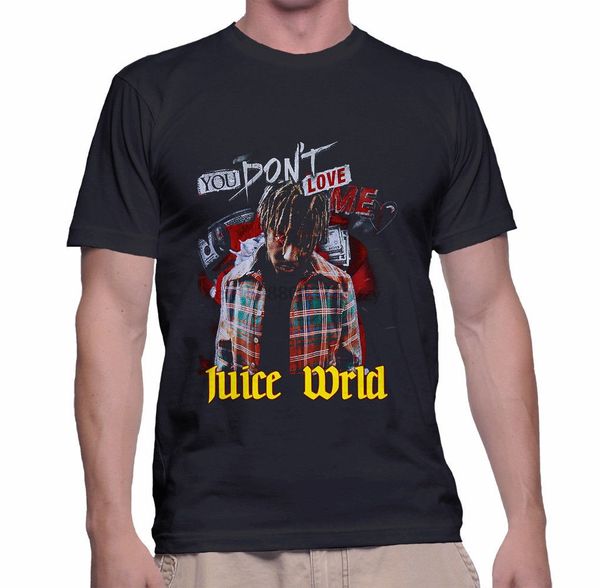

new juice wrld rapper t-shirts size s mlxl2xl black color harajuku fashion classic tee shirt