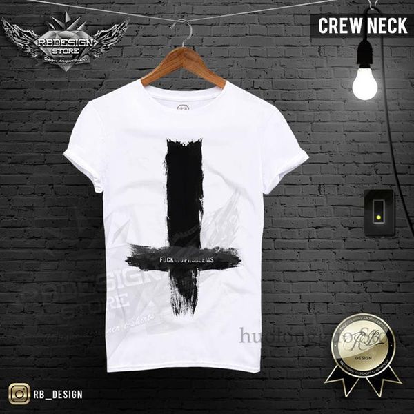 

перевернутый крест рубашка mens cross tshirt hipster тенниску rave rave тенниску outfit перевернутый крест tee shirt музыкальный фестиваль р