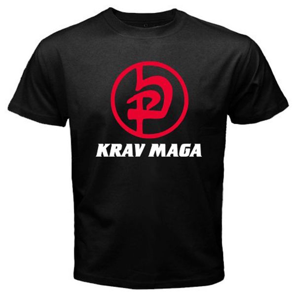 

2020 t shirt men new krav maga american israeli martial arts men's black t-shirt size s to 3xl t shirt